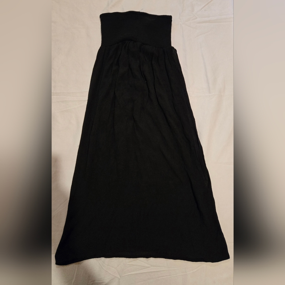 Sheer Black Overlay Swimsuit Skirt Wrap
